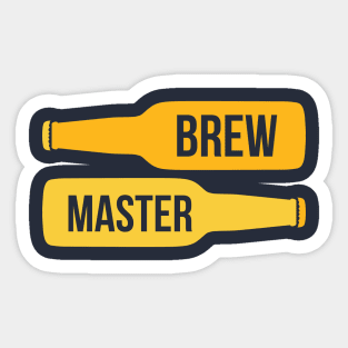 Brew Master Head Brewer Home Brewer Sticker